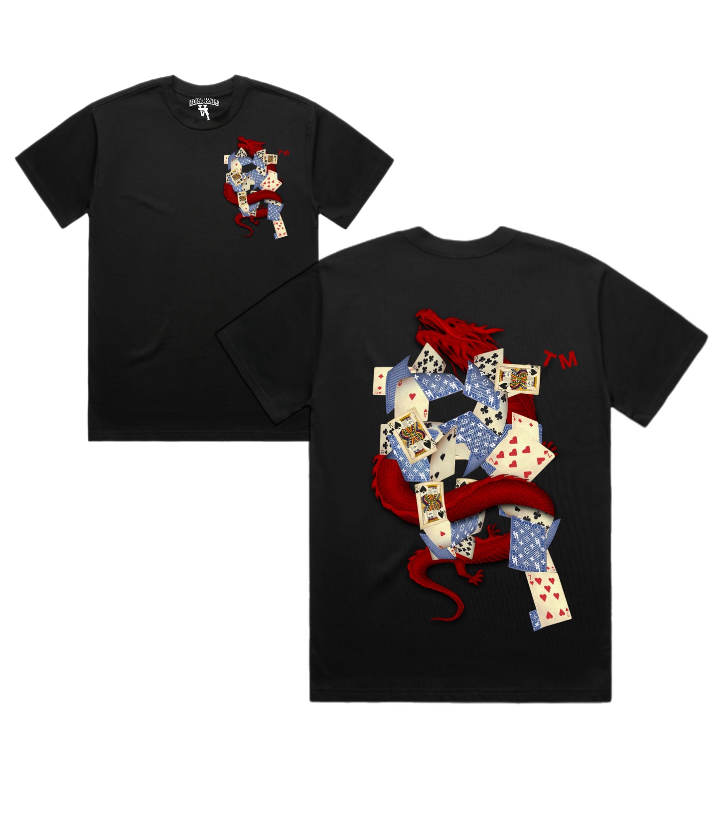 A LA GLK BACCARAT DRAGON TEE