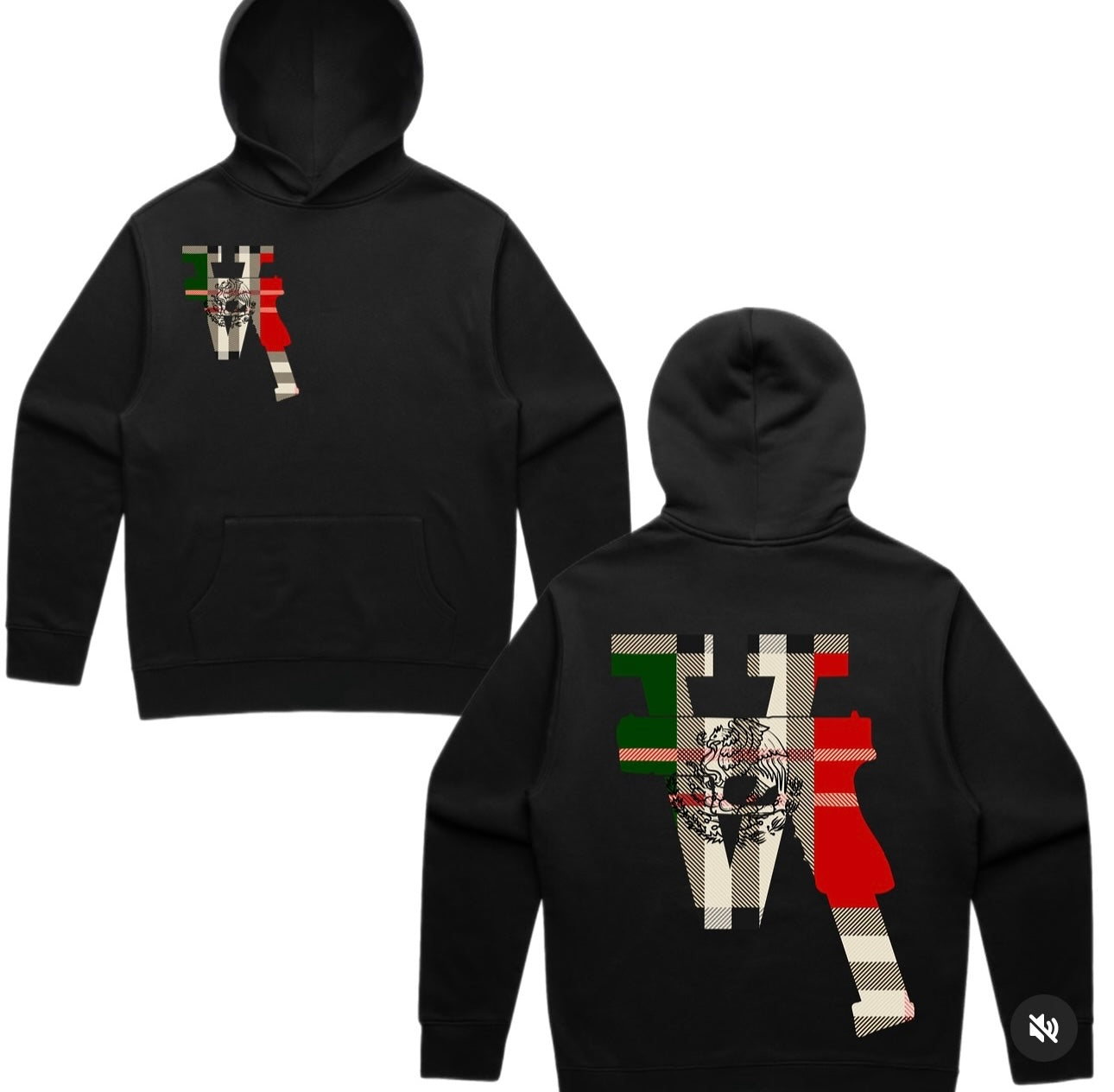 A LA GLCKBERRY MEX HOODIE