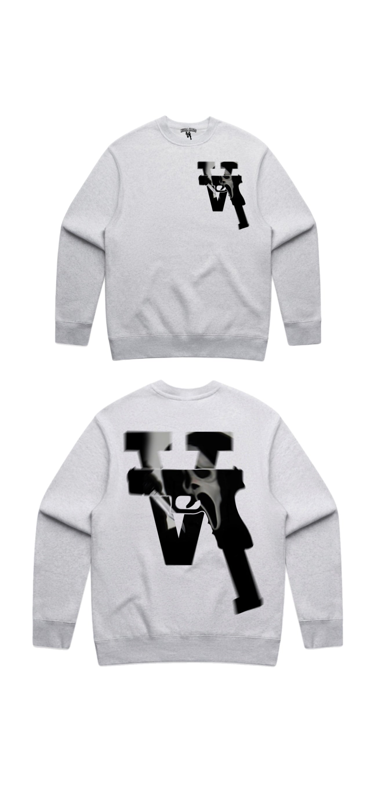 A LA SCREAM CREWNECK