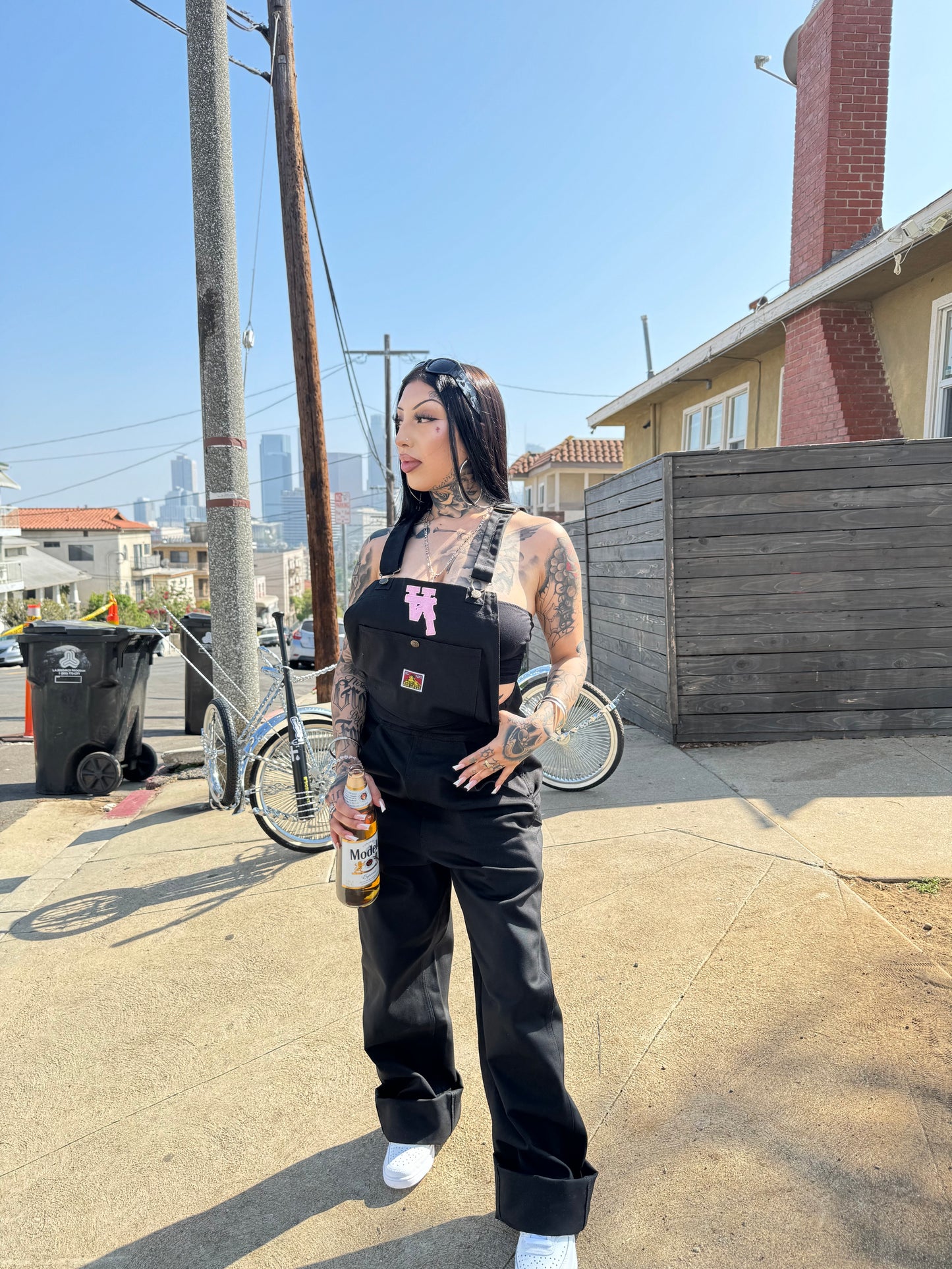 A LA GLCK BLACK OVERALLS