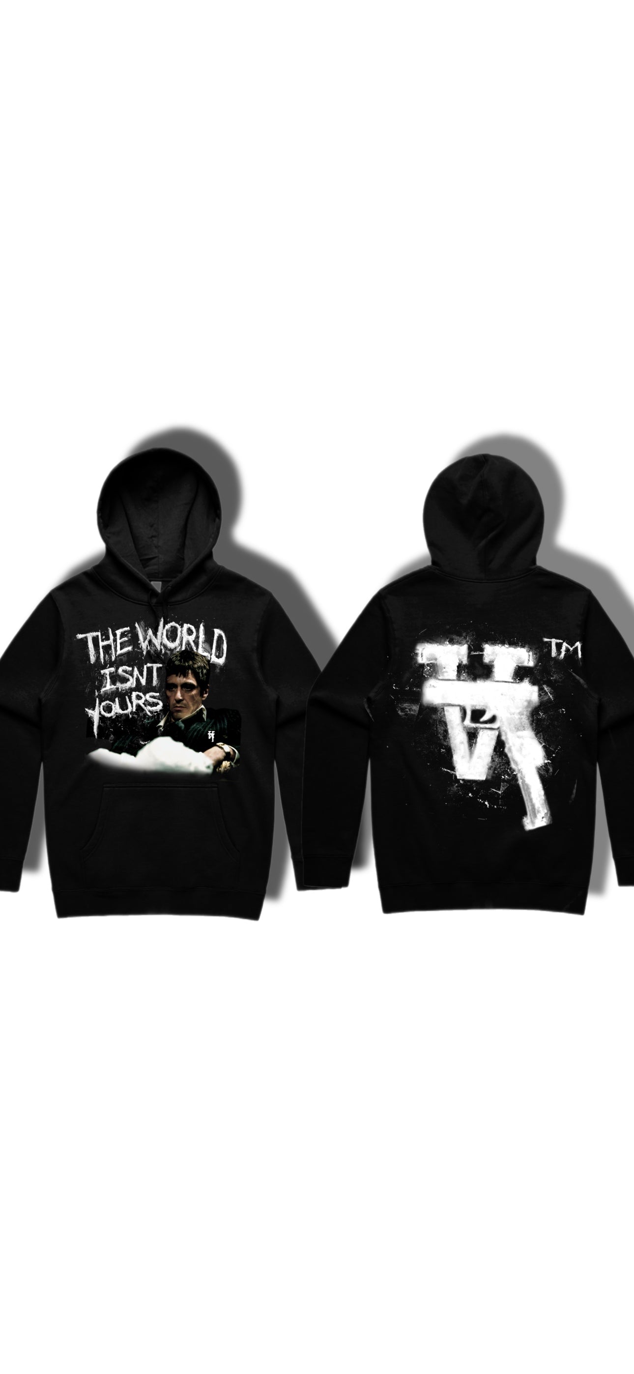 A LA GLCK SCARFACE WORLD HOODIE