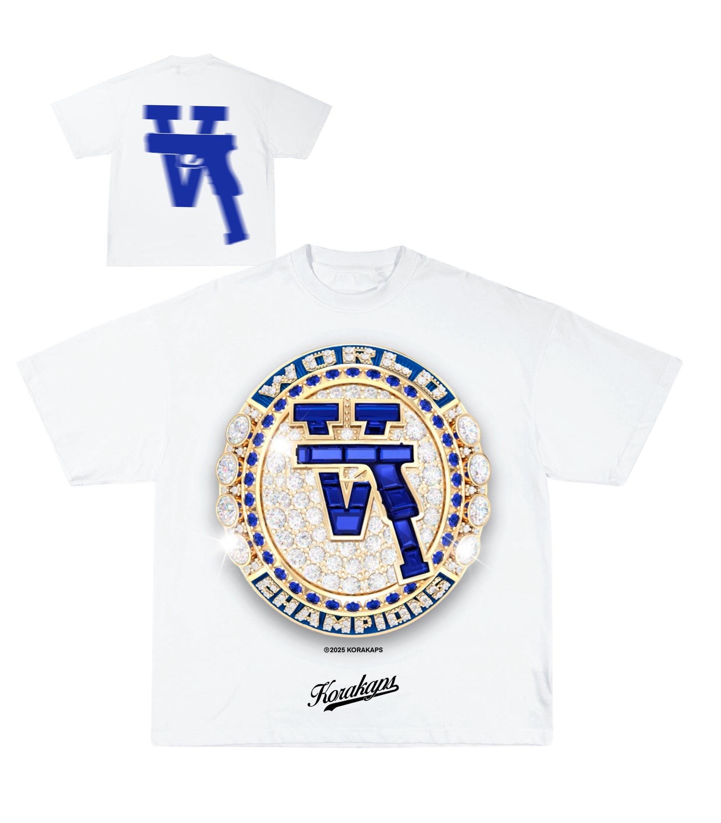 A LA GLCK WORLD SERIES CHAMP TEE