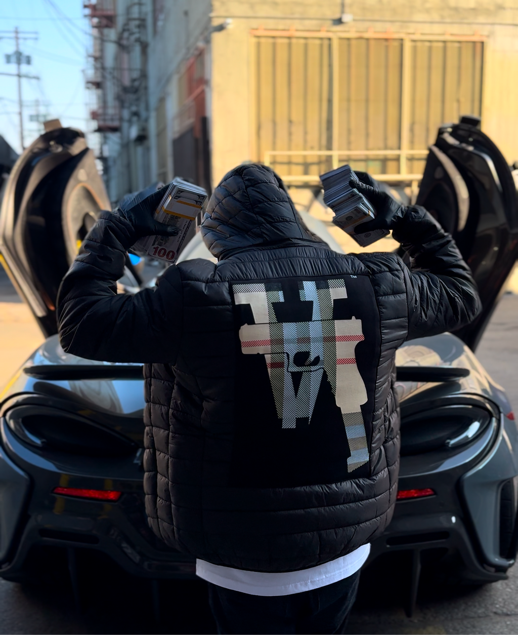 LA GBERRY PUFFER JACKET