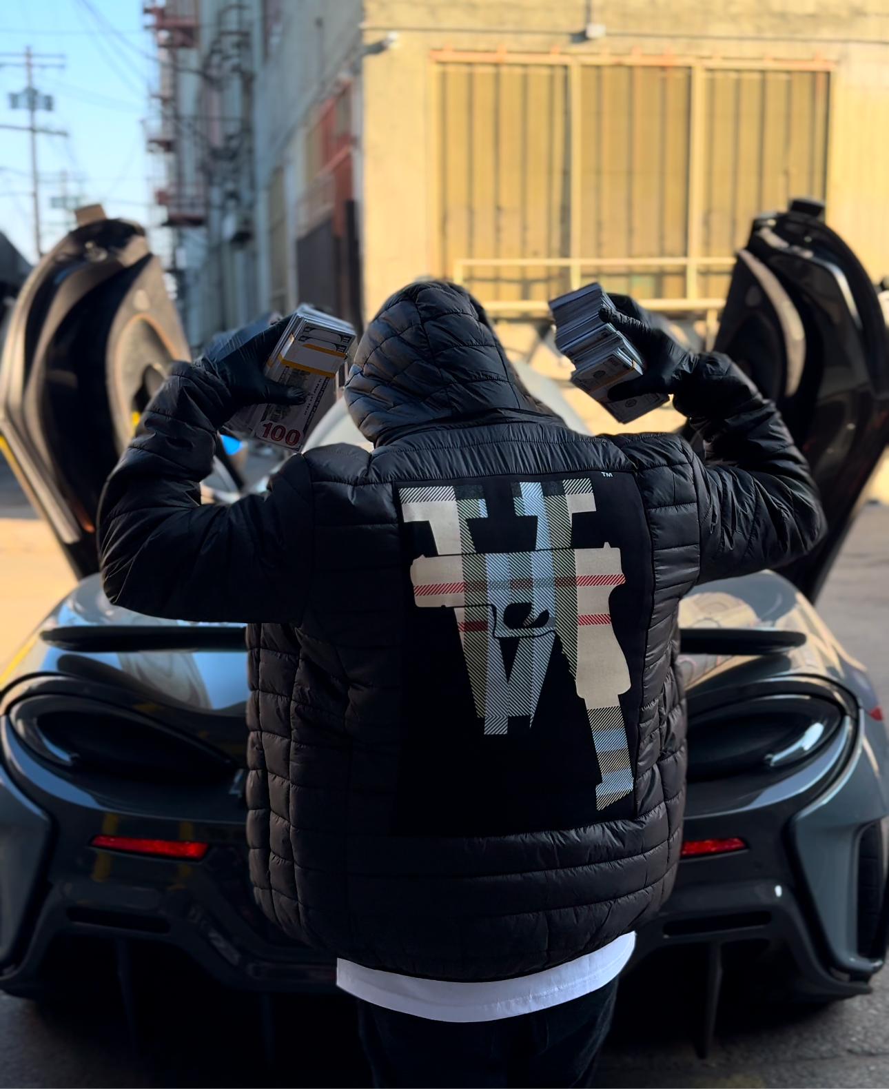 LA GBERRY PUFFER JACKET