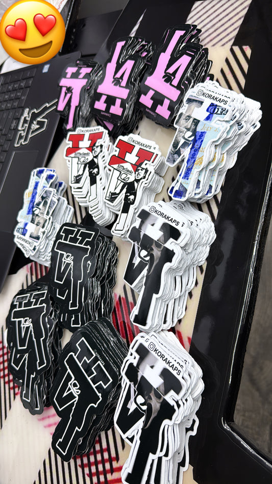LA GLCK STICKER PACK OF 5